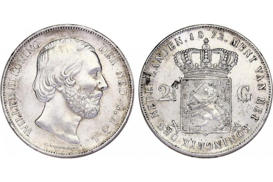 2 ½ Gulden 1872 KM.82  vz+