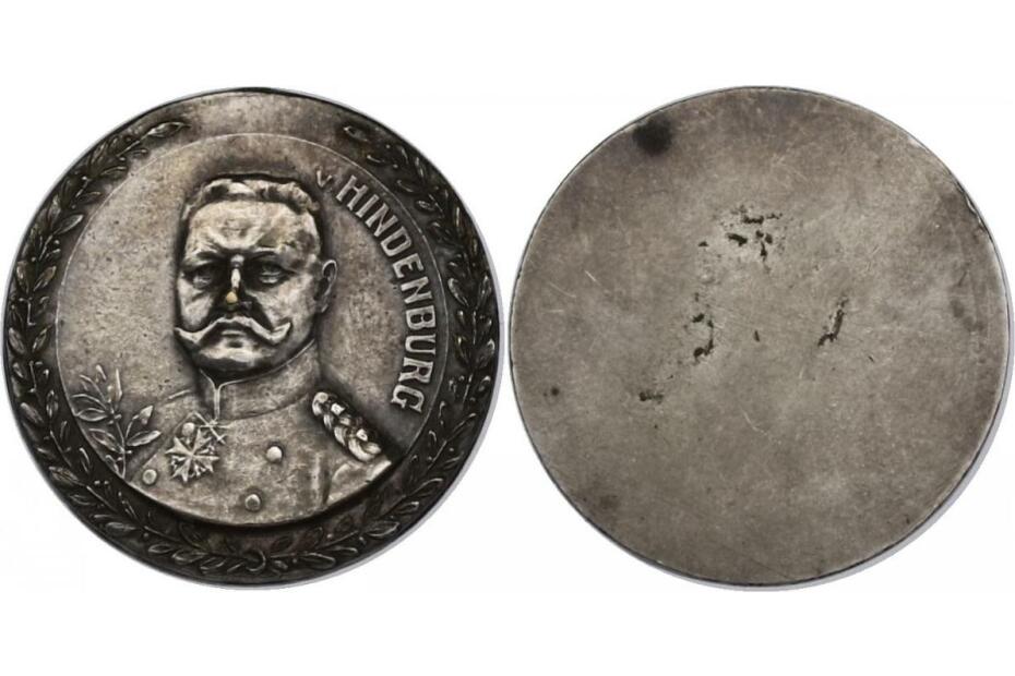 Deutschland Medaille o.J. Hindenburg ss-vz, einseitig
