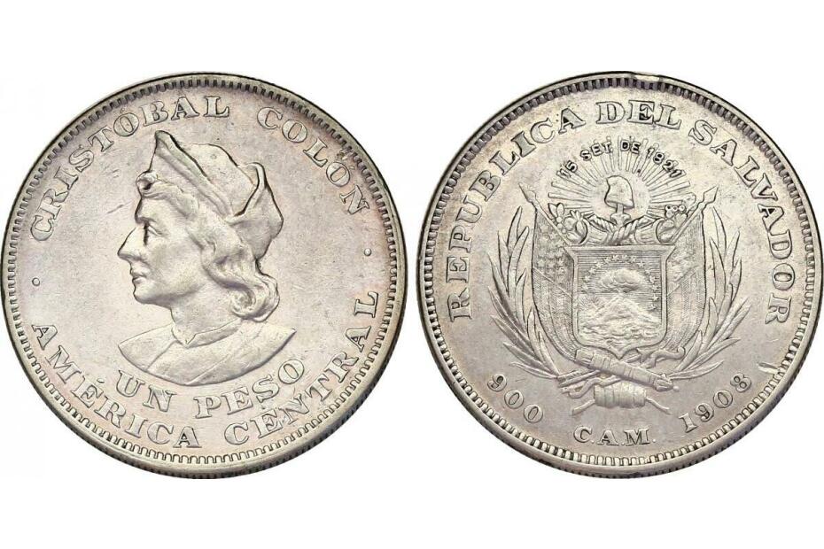 Peso 1908 "Columbus" KM.115.1  ss