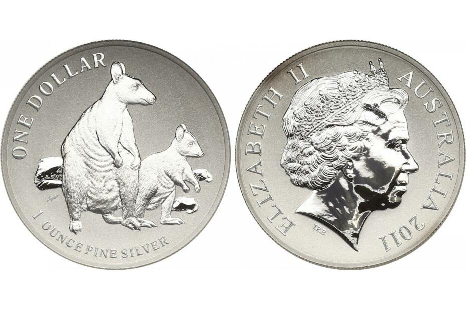 Dollar 2011 "Känguru" KM.1759  stgl.