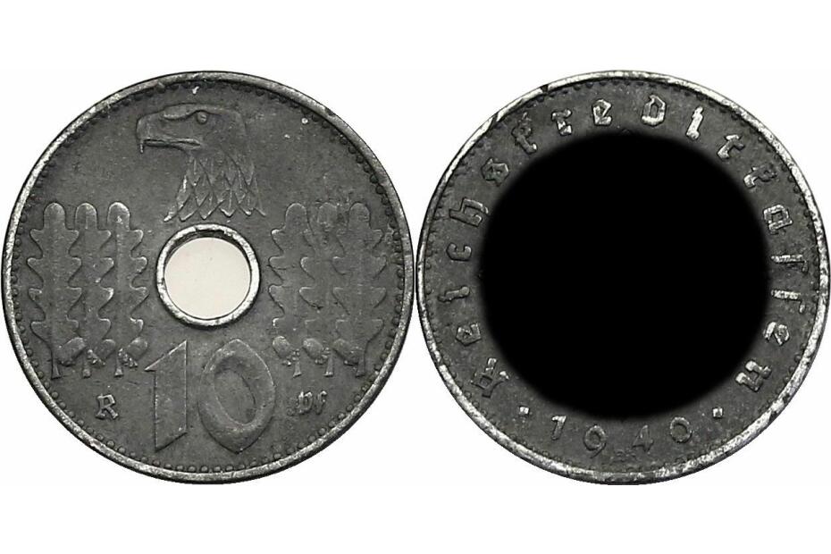 10 Pfennig "Reichskreditkassen" 1940 B J.N619  ss-vz RRR