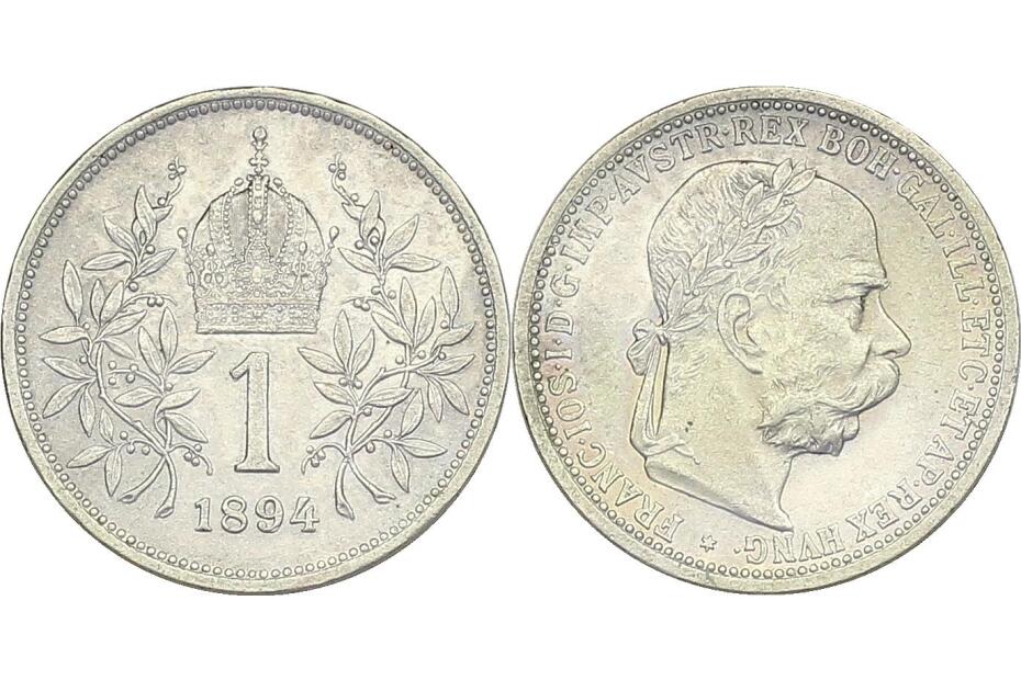 Krone 1894 J.376  f.stgl.