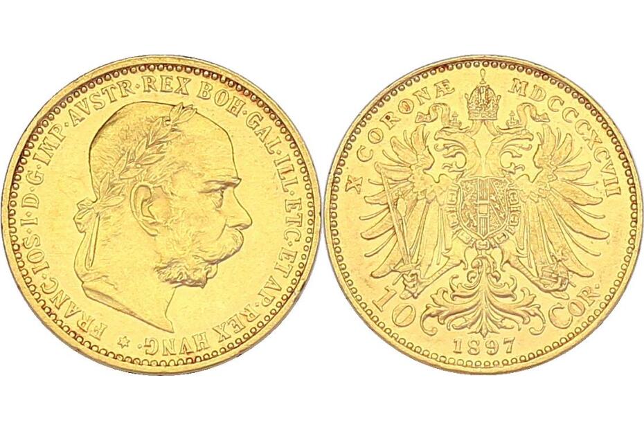 10 Kronen 1897  J.378/Fr.1951  vz